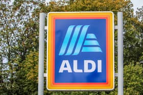 An Aldi store sign (Peter Byrne/PA)