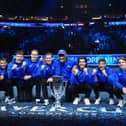 Team Europe celebrate Laver Cup success