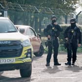 Police at Fairford