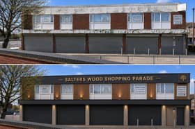 Salters Wood Shopping Centre, on Lichfield Road