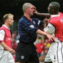 Patrick Vieira and Roy Keane clash