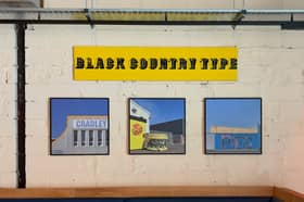 Black Country Type curated artwork installed at Dockworks Waterfront