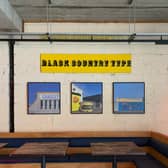 Black Country Type curated artwork installed at Dockworks Waterfront