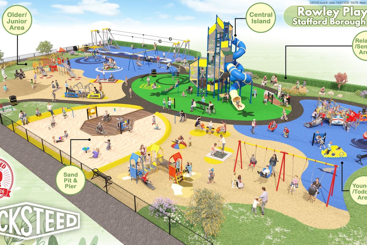 Reowly 'Exciting' plans for new play park in Stafford among latest plans