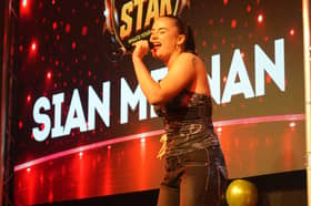 Sian Meenan, 19, at Search for a Star