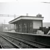 David Bathurst's photograph of Darlington Station in December, 1964