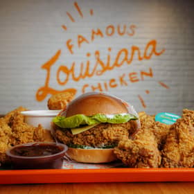Popeyes' famous Louisiana chicken