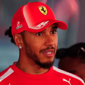 Ferrari driver Lewis Hamilton