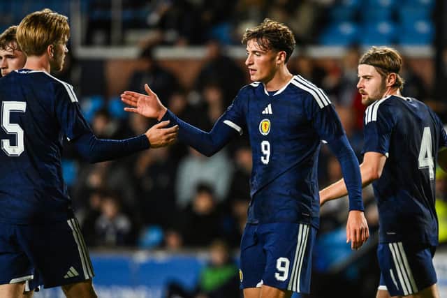 The Albion prospect was recently on target with three goals for Scotland under-21s. His fascinating football journey included time at non-league Hayes & Yeading United as a youngster. The Baggies signed legendary number nine Cyrille Regis from Hayes in 1977. Cr: SNS Group.