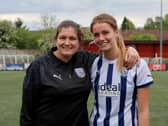 Former Albion starlet Lucy Newell, now a Manchester United player.