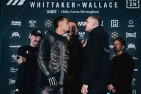 Ben Whittaker and Conor Wallace face-off in Birmingham.