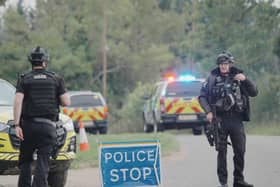 Police at site of Fairford incident