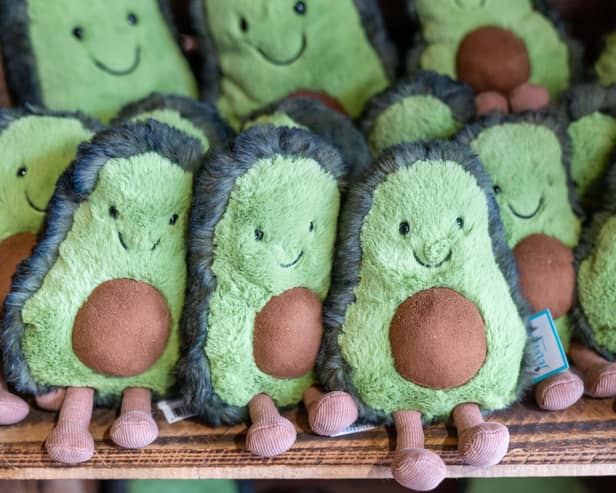 Avocado Jellycat plush toys