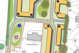 Lower Penn site plan