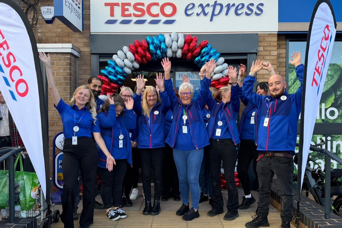 Celebrations as Tesco opens new Express store in Wolverhampton