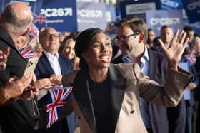Kemi Badenoch with her husband Hamish