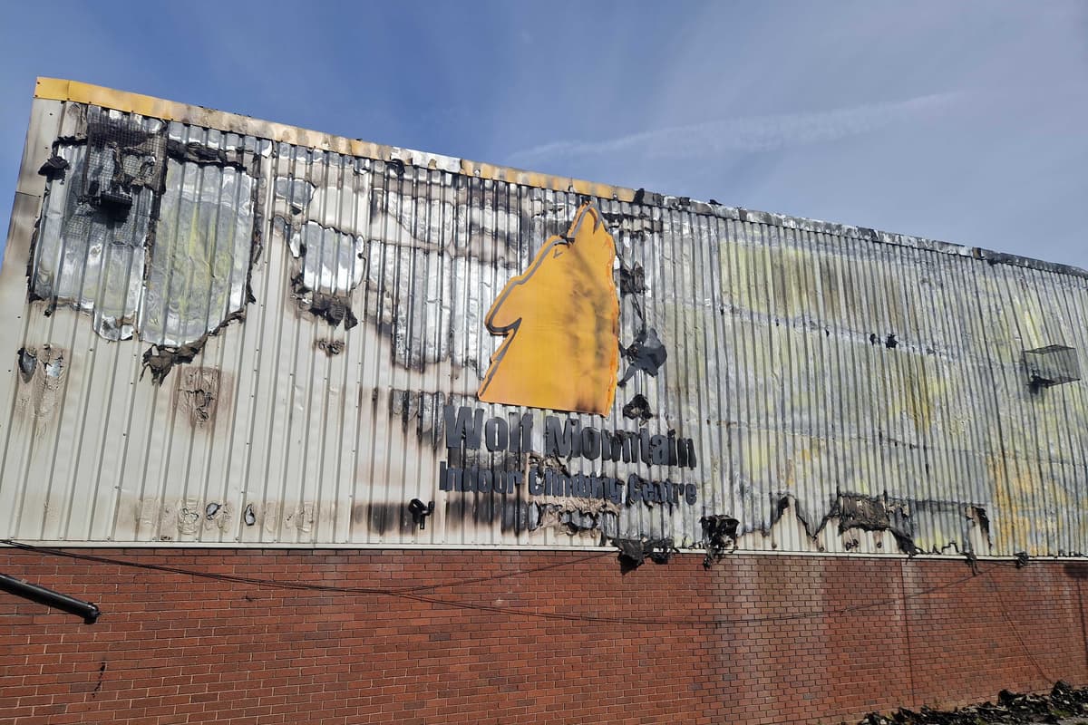 Fire at former Wolf Mountain climbing centre in Wolverhampton treated as ...
