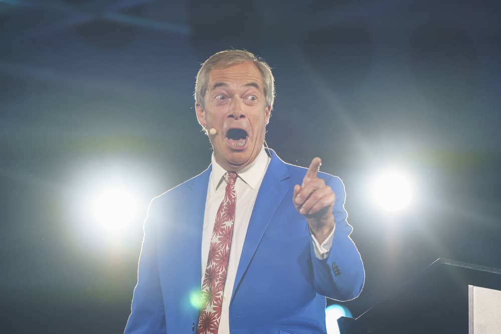 Reform UK leader Nigel Farage