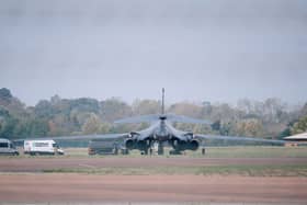 A US Air Force bomber at RAF Fairford