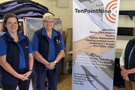From left: TenPointNine's owners Mary Newton and Pippa Burman with Bradford Estates asset manager Rachel Willis