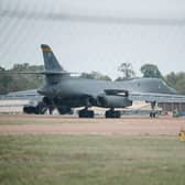 A US B-1 Bomber at RAF Fairford