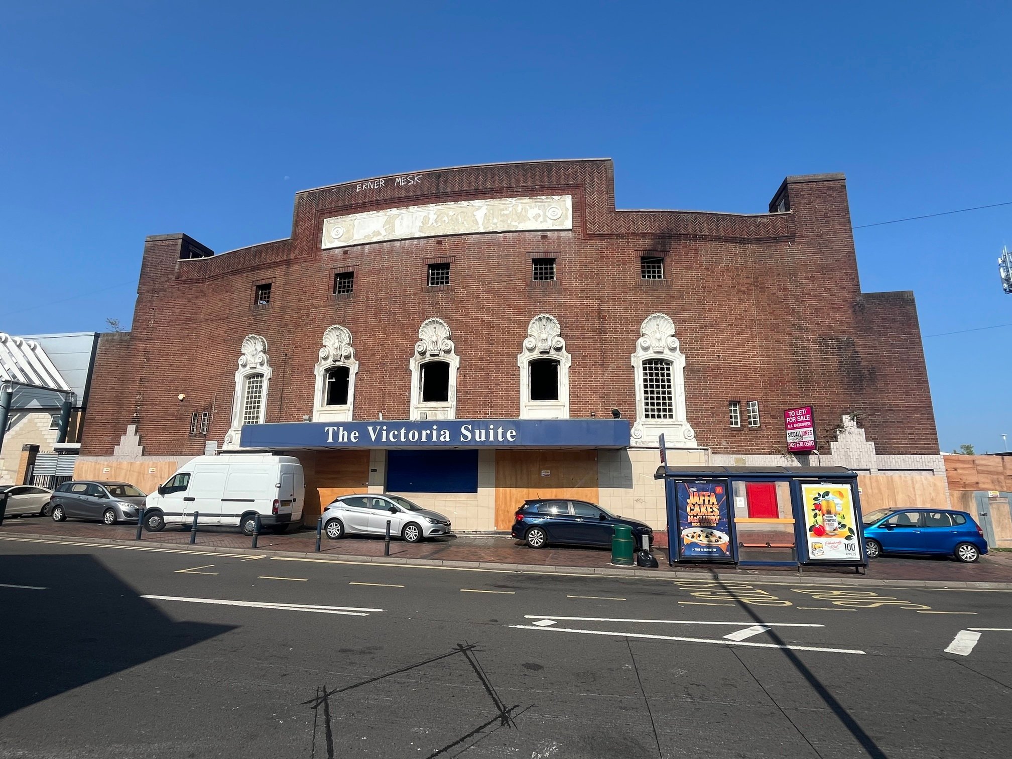 Historic fire damaged former Smethwick cinema for sale at auction