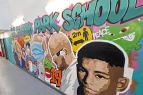 Telford Park School mural