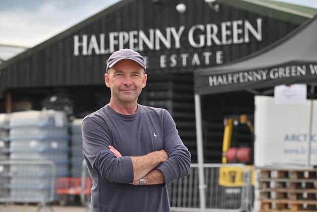 Clive Vickers, owner of Halfpenny Green Wine Estate