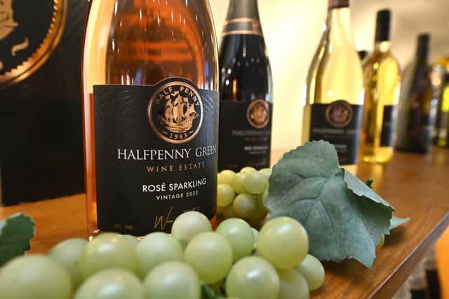 Wine at Halfpenny Green Wine Estate, Bobbington