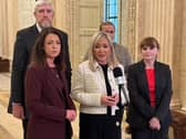 Michelle O'Neill and Sinn Fein colleagues