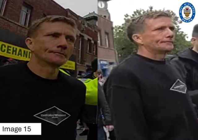 Police release photos after fighting broke out following Wolves match