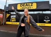 New Dealz Outlet discount store has opened in Cannock.
Sales assistant Mia Colley is ready to welcome shoppers.
Tim Thursfield/Iconic Media Group