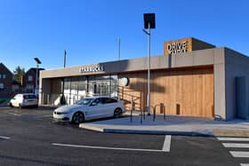 The new Starbucks Drive Thu, Burntwood, which is nearing completion. 
Tim Thursfield/Iconic Media Group

