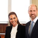 Kate and William smiling