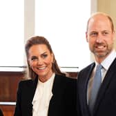 Kate and William smiling