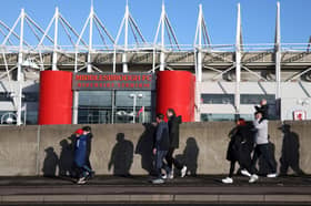 Riverside Stadium, home of Middlesbrough