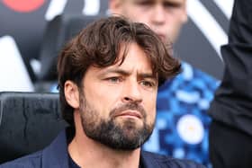 Leicester manager Russell Martin