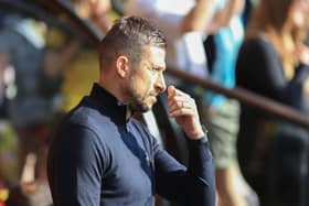 Alessio Dionisi looks on