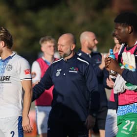 Halesowen boss Russ Penn after their draw at Kettering.