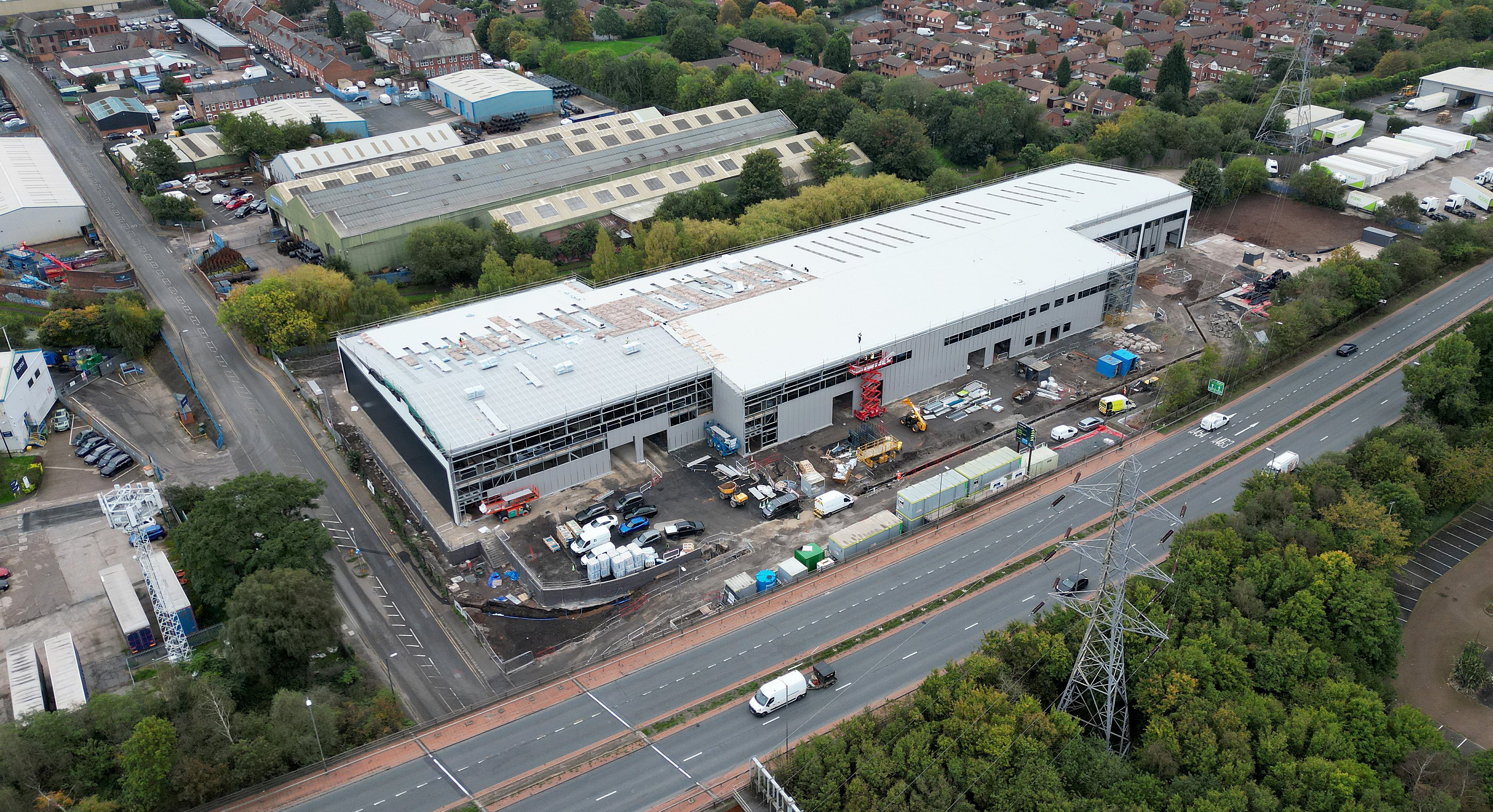 Construction of £22 million business park near Walsall gathers pace