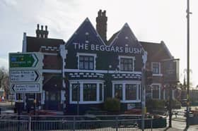 The incident occurred outside the Beggars Bush pub. Photo: Google Street Map