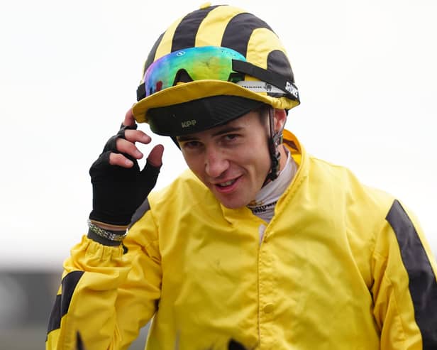 Jockey Dylan Browne McMonagle was back in action at Roscommon on Monday