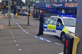 Road closed at junction of Dudley Road and Goldthorn Hill