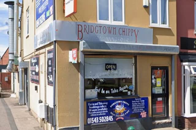 Bridgtown Chippy is set in a prominent location on the edge of Cannock. Photo: Google Street Map