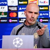 Manchester City manager Enzo Maresca during a press conference