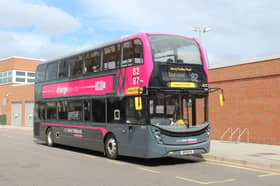 The 82 bus which runs from Dudley to Birmingham