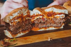 The Full Monty Burger is one of many new additions to the menu. Photo: Davenports