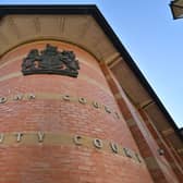 GVS around Stafford town centre.    Stafford Crown Court,