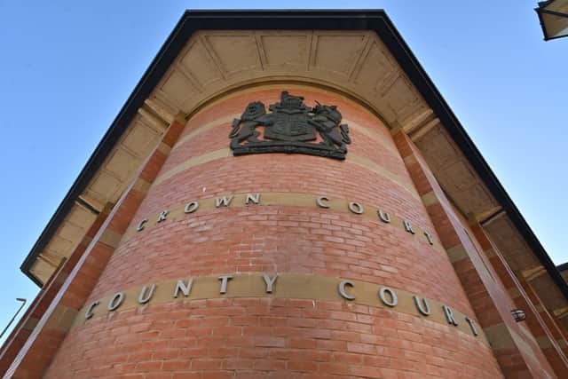 GVS around Stafford town centre.    Stafford Crown Court,