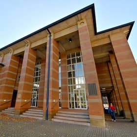GVS around Stafford town centre.    Stafford Crown Court,